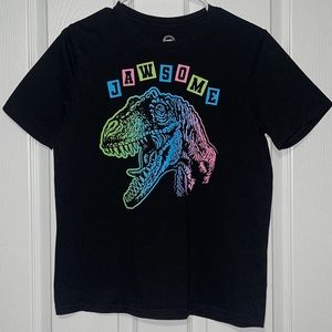 World Nation Dinosaur T-Shirt for Boys Size: (XXL 18)